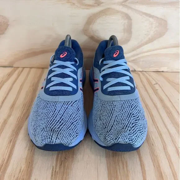 Asics - Gel-Pulse 12 Mono-Sock - Running Shoes - Blue - Women's - 9.5 - 1012A848 - Picture 2 of 9